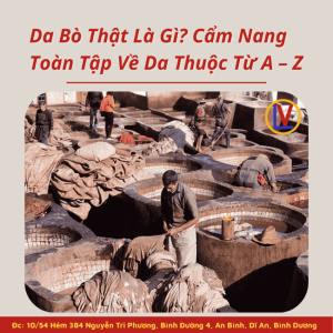 Da Bò Thật Là Gì? Cẩm Nang Toàn Tập Về Da Thuộc Từ A – Z