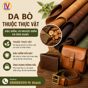 Da Bò Thuộc Thực Vật – Đặc Điểm, Ưu Nhược Điểm Và Ứng Dụng