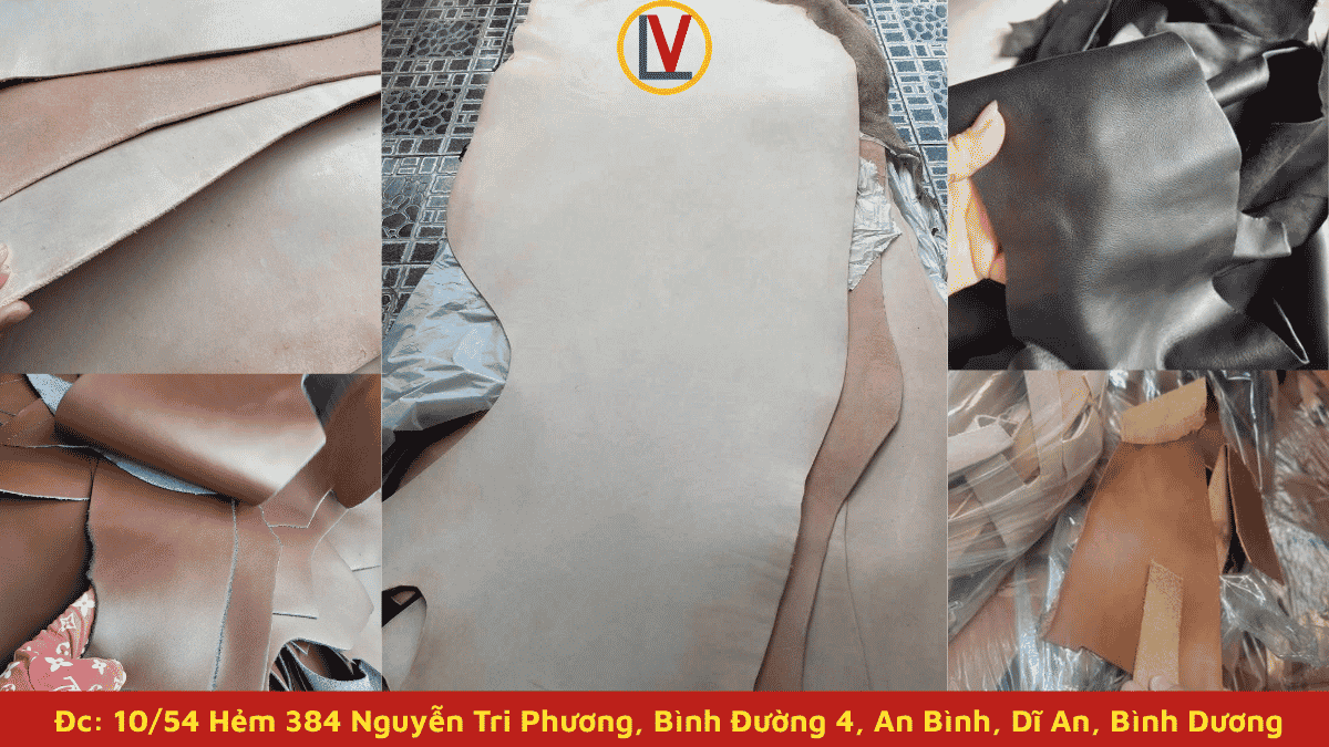 So sánh da bò thuộc nguyên tấm và da bò cắt lẻ cho xưởng sản xuất