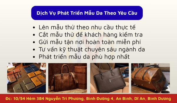 Da Bò Cho Xưởng Sản Xuất Túi Xách